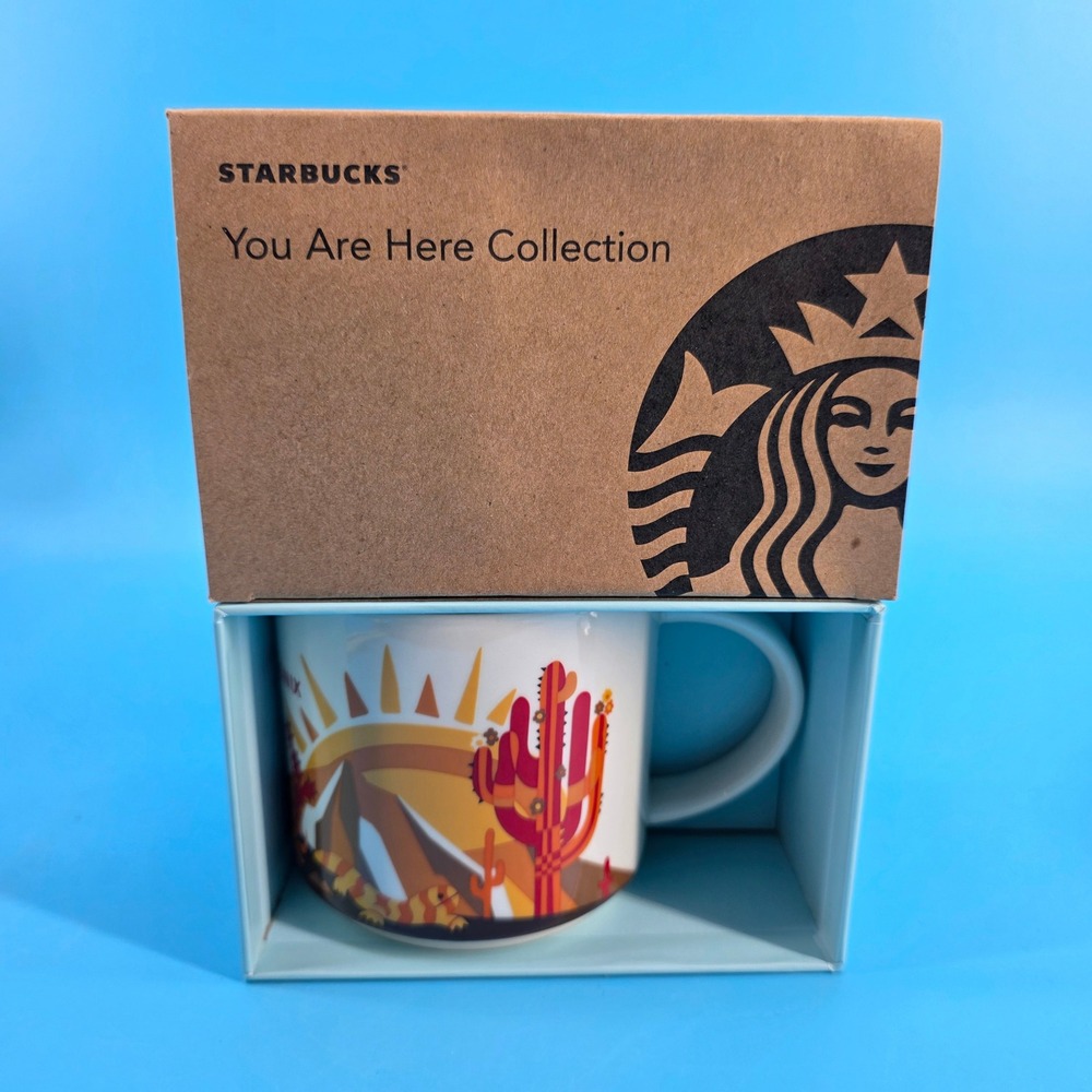 Starbucks You Are Here Collection Indianapolis 14oz Coffee Mug New In Box